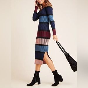 Dolan for Anthropologie Lorna Midi Sweater Dress Size Extra Small